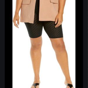 Nordstrom Open Edit Women's Lace Bike Shorts New with Tags Black Size Small